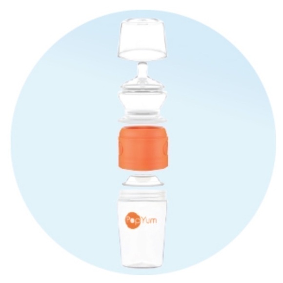 Nwt PopYum 260 ml Anti-Colic Formula Making/Mixing/Dispenser Baby Bottles 3 Pack - Picture 8 of 10